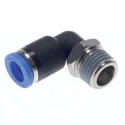 Złączka kątowa wtykowa R1/2-8 (teflon)