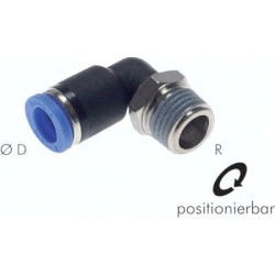 Złączka kątowa wtykowa R1/2-8 (teflon)