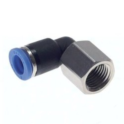 Złączka kątowa wtykowa z gwintem wewnętrznym G1/2-10