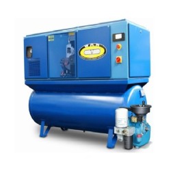 Kompresor Śrubowy WAN NK 60 b Osuszacz  15 KW 10 bar