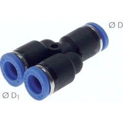 Trójnik wtykowy Y 8-4