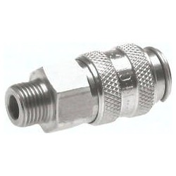 Szybkozłączka NW5 G1/8" GZ, z odcięciem