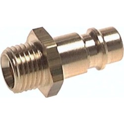 Króciec szybkozłącza NW7,2, G1/2" GZ, z odcięciem