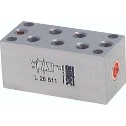 Zawór pneumatyczny 5/2 G1/8, powrót sprężyną