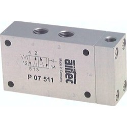 Zawór pneumatyczny 5/2 G1/2, powrót powietrzem