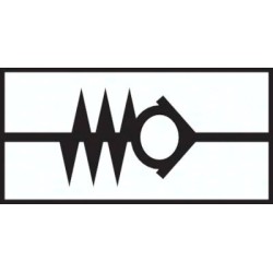 Zawór zwrotny G1/4, PN10, mosiądz niklowany