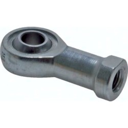 Końcówka prosta z przegubem kulowym, M36x2, stal nierdzewna