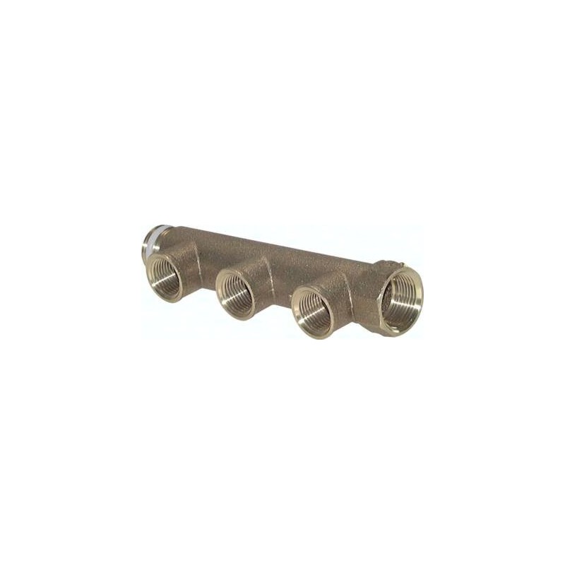Listwa rozdzielająca, G 1 1/4"(GW/GZ), 4 wyjścia G1/2