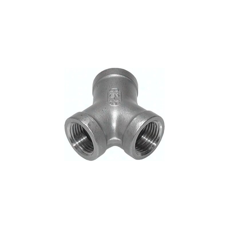 Trójnik Y Rp 1 1/4"(GW), 16 bar, stal nierdzewna