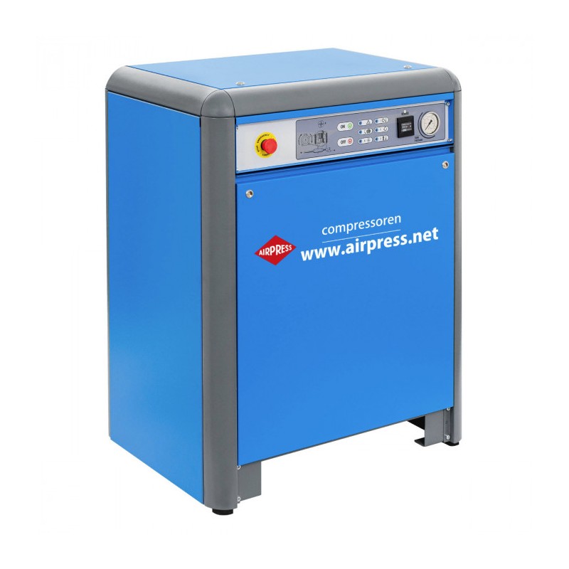 Cichy kompresor dwutłokowy APZ 500+ 10 bar 4 KM/3 kW 400V 379 l/min 3 l