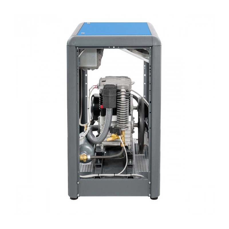 Cichy kompresor dwutłokowy APZ 500+ 10 bar 4 KM/3 kW 400V 379 l/min 3 l