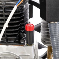 Cichy kompresor dwutłokowy APZ 500+ 10 bar 4 KM/3 kW 400V 379 l/min 3 l