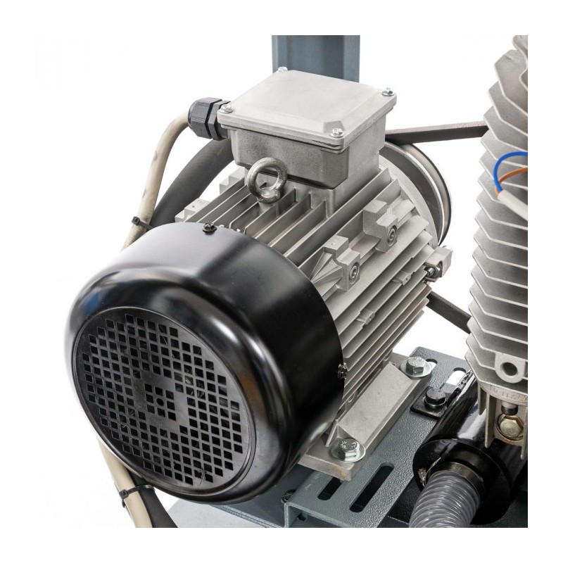 Cichy kompresor dwutłokowy APZ 500+ 10 bar 4 KM/3 kW 400V 379 l/min 3 l