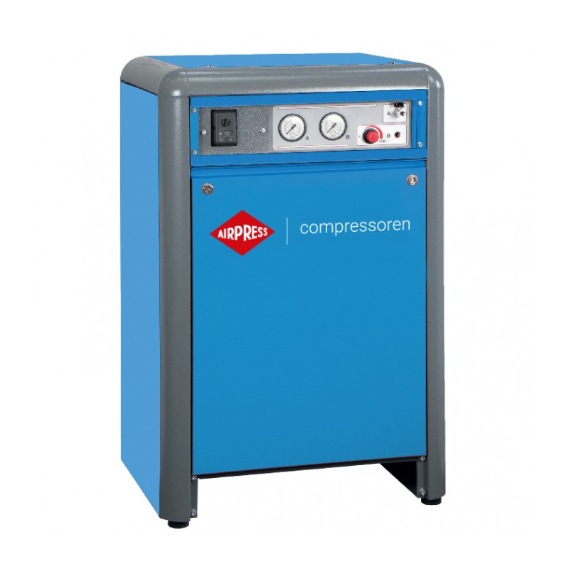 Cichy kompresor dwutłokowy APZ 220 10 bar 2 KM/1.5 kW 177 l/min 24 l
