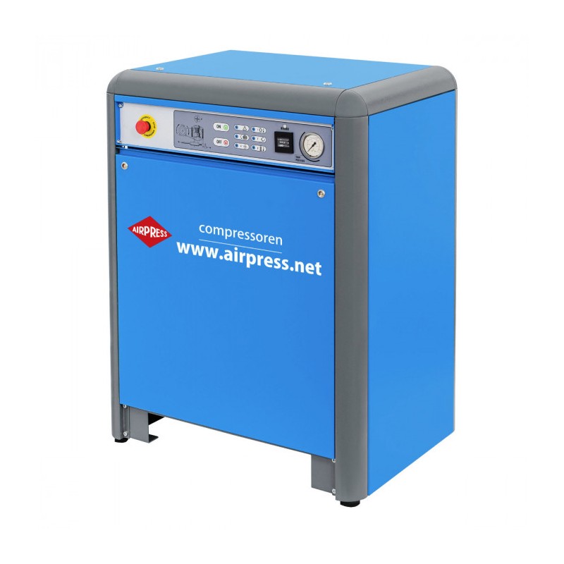 Cichy kompresor dwutłokowy APZ 1300+ 11 bar 10 KM/7.5 kW 400V 747 l/min 3 l - połączenie gwiazda-trójkąt