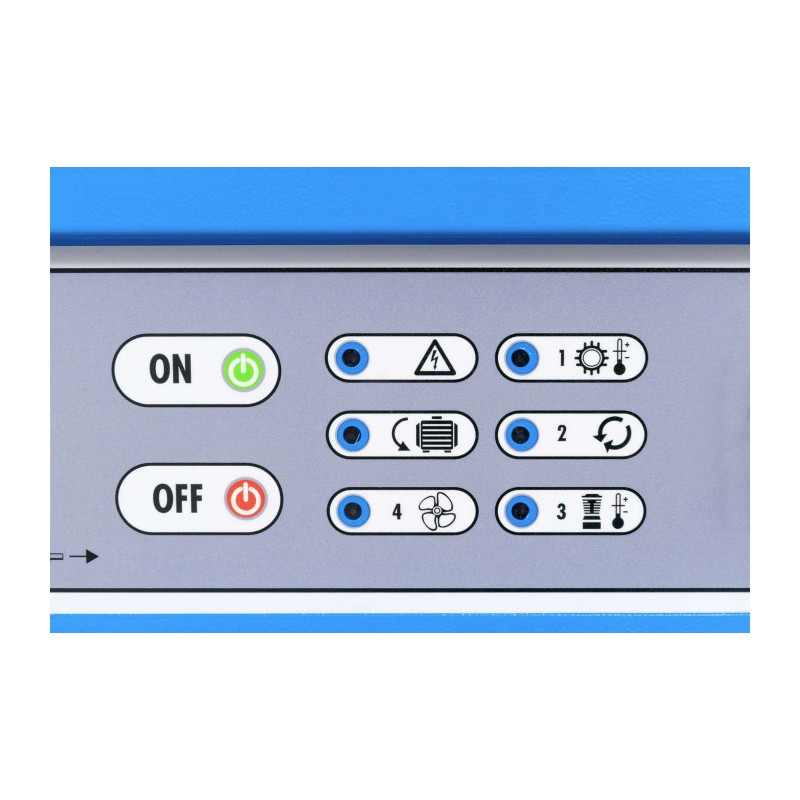 Cichy kompresor dwutłokowy APZ 1300+ 11 bar 10 KM/7.5 kW 400V 747 l/min 3 l - połączenie gwiazda-trójkąt