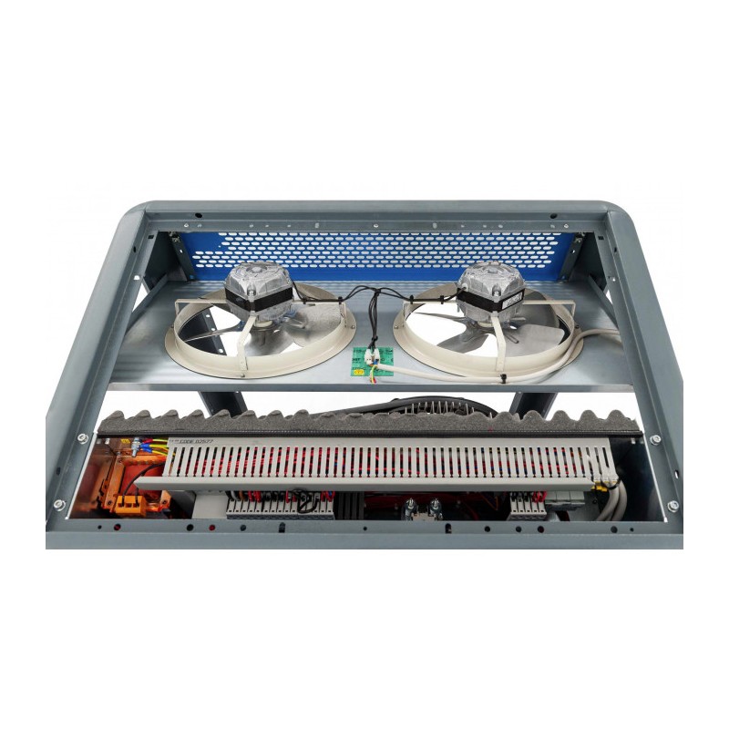 Cichy kompresor dwutłokowy APZ 1300+ 11 bar 10 KM/7.5 kW 400V 747 l/min 3 l - połączenie gwiazda-trójkąt