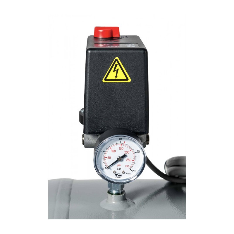 Kompresor HK 2000-500 SD Pro 11 bar 15 KM/11 kW 400V 1272 l/min 500 l - połączenie gwiazda-trójkąt