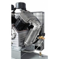 Kompresor HK 2000-500 SD Pro 11 bar 15 KM/11 kW 400V 1272 l/min 500 l - połączenie gwiazda-trójkąt