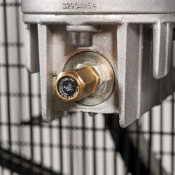 Kompresor dwutłokowy HK 1500-500 SD Pro 14 bar 10 KM/7.5 kW 400V 596 l/min 500 l - połączenie gwiazda-trójkąt