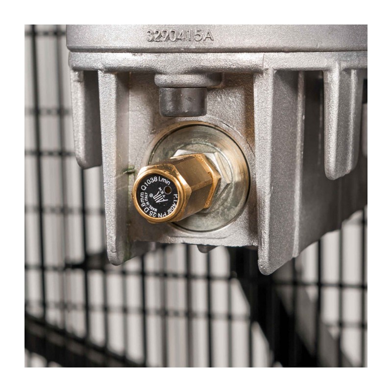 Kompresor dwutłokowy HK 1500-500 SD Pro 14 bar 10 KM/7.5 kW 400V 596 l/min 500 l - połączenie gwiazda-trójkąt