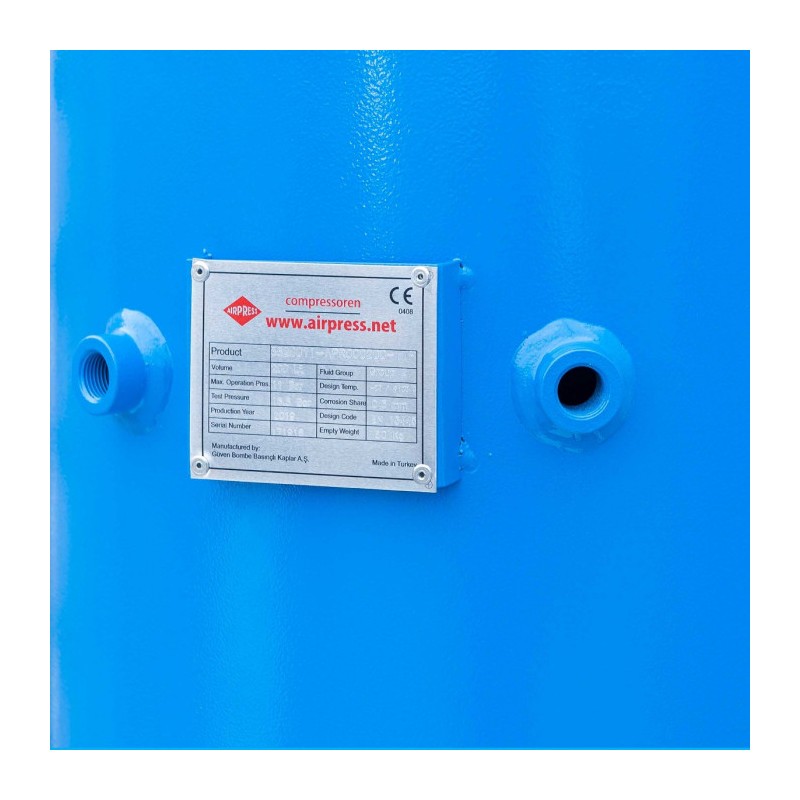 Zbiornik na sprężone powietrze 200 l pionowy 11 bar