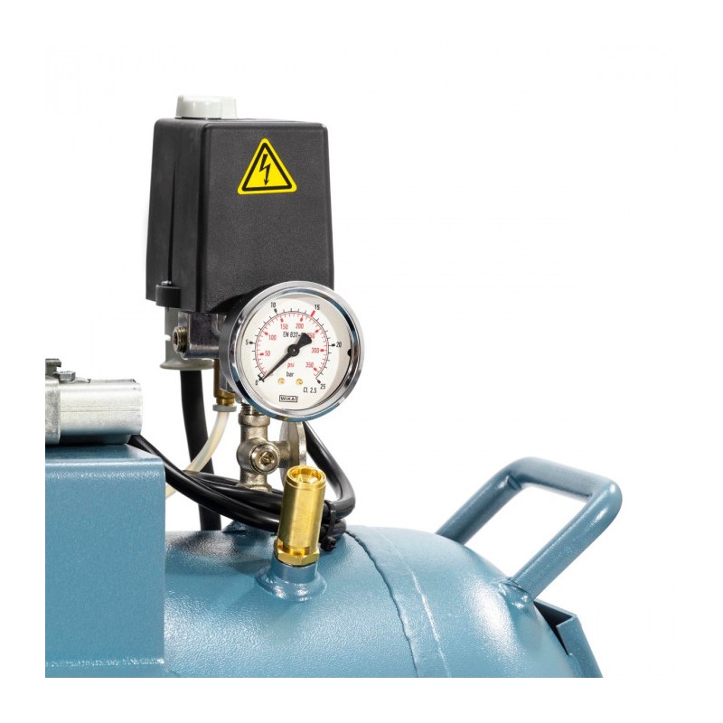 Kompresor dwutłokowy K 100-450 14 bar 3 KM/2.2 kW 400V 238 l/min 100 l