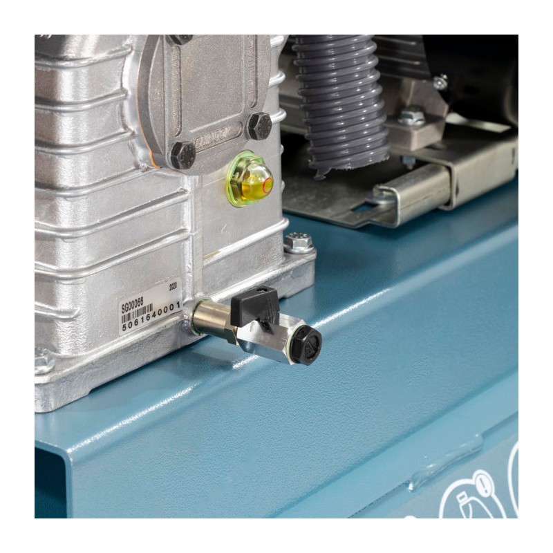 Kompresor dwutłokowy K 100-450 14 bar 3 KM/2.2 kW 400V 238 l/min 100 l