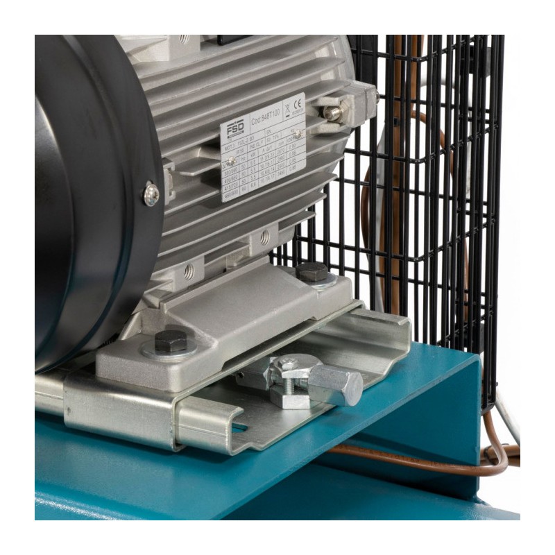 Kompresor dwutłokowy K 500-1000S 14 bar 7.5 KM/5.5 kW 400V 481 l/min 500 l - połączenie gwiazda-trójkąt