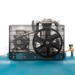 Kompresor dwutłokowy K 500-1000S 14 bar 7.5 KM/5.5 kW 400V 481 l/min 500 l - połączenie gwiazda-trójkąt