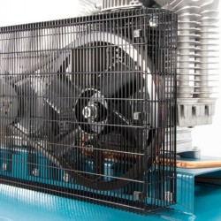 Kompresor dwutłokowy K 500-1000S 14 bar 7.5 KM/5.5 kW 400V 481 l/min 500 l - połączenie gwiazda-trójkąt