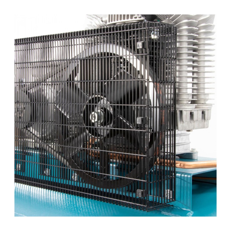 Kompresor dwutłokowy K 500-1000S 14 bar 7.5 KM/5.5 kW 400V 481 l/min 500 l - połączenie gwiazda-trójkąt