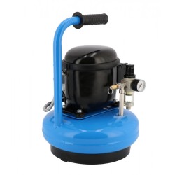 Mały kompresor dwutłokowy L 6-45 8 bar 0.3 KM/0.2 kW 18.5 l/min 6 l cichy