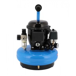 Mały kompresor dwutłokowy L 6-45 8 bar 0.3 KM/0.2 kW 18.5 l/min 6 l cichy