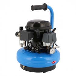 Mały kompresor dwutłokowy L 6-45 8 bar 0.3 KM/0.2 kW 18.5 l/min 6 l cichy