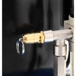 Mały kompresor dwutłokowy L 6-45 8 bar 0.3 KM/0.2 kW 18.5 l/min 6 l cichy