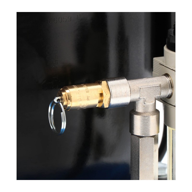 Mały kompresor dwutłokowy L 6-45 8 bar 0.3 KM/0.2 kW 18.5 l/min 6 l cichy