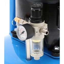 Mały kompresor dwutłokowy L 6-45 8 bar 0.3 KM/0.2 kW 18.5 l/min 6 l cichy