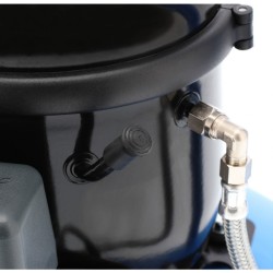 Mały kompresor dwutłokowy L 6-45 8 bar 0.3 KM/0.2 kW 18.5 l/min 6 l cichy