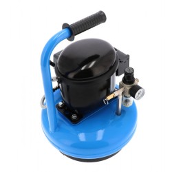 Mały kompresor dwutłokowy L 6-45 8 bar 0.3 KM/0.2 kW 18.5 l/min 6 l cichy