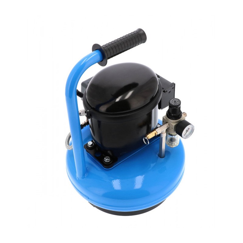 Mały kompresor dwutłokowy L 6-45 8 bar 0.3 KM/0.2 kW 18.5 l/min 6 l cichy