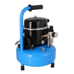 Mały kompresor dwutłokowy L 9-75 8 bar 0.5 KM/0.37 kW 37 l/min 9 l cichy