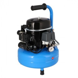 Mały kompresor dwutłokowy L 9-75 8 bar 0.5 KM/0.37 kW 37 l/min 9 l cichy