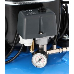 Mały kompresor dwutłokowy L 9-75 8 bar 0.5 KM/0.37 kW 37 l/min 9 l cichy