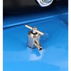 Mały kompresor dwutłokowy L 9-75 8 bar 0.5 KM/0.37 kW 37 l/min 9 l cichy