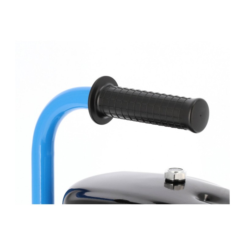 Mały kompresor dwutłokowy L 9-75 8 bar 0.5 KM/0.37 kW 37 l/min 9 l cichy