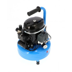 Mały kompresor dwutłokowy L 9-75 8 bar 0.5 KM/0.37 kW 37 l/min 9 l cichy