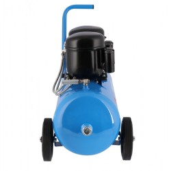 Cichy kompresor dwutłokowy L 100-50 8 bar 1 KM/0.74 kW 64 l/min 50 l