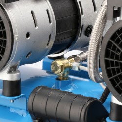 Cichy kompresor bezolejowy LMO 50-270 8 bar 2 KM/1.5 kW 185 l/min 50 l