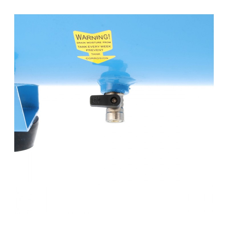 Cichy kompresor bezolejowy LMO 50-270 8 bar 2 KM/1.5 kW 185 l/min 50 l